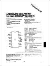 SAB82289-P Datasheet