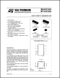 M74HC280 Datasheet
