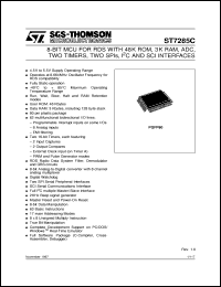 ST7285A5CQ5 Datasheet