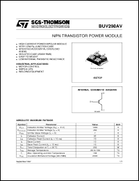 BUV298AV Datasheet