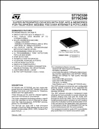 ST75C530 Datasheet