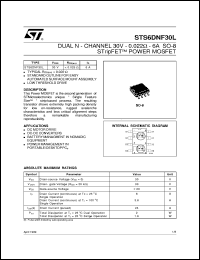 STS6DNF30L Datasheet
