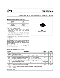 STPS2L30A Datasheet
