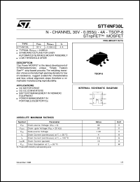 STT4NF30L Datasheet