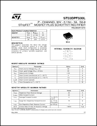 STS3DPFS30L Datasheet