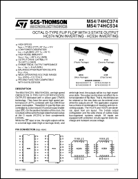 M74HC534 Datasheet
