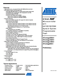 ATxmega128A1 Datasheet