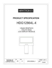 HDG12864L-4 Datasheet