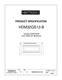 HDM32GS12-B Datasheet