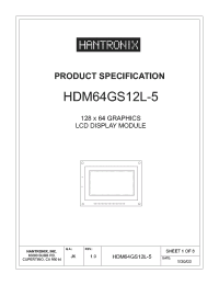 HDM64GS12L-5 Datasheet