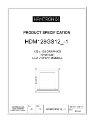 HDM128GS12-1 Datasheet