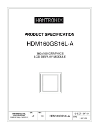 HDM160GS16L-A Datasheet