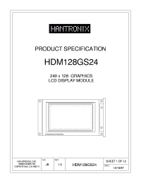 HDM128GS24 Datasheet