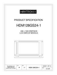 HDM128GS24Y-1 Datasheet