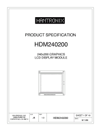 HDM240200 Datasheet