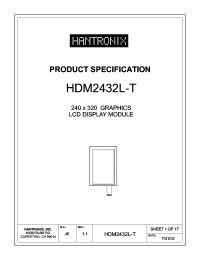 HDM2432L-T Datasheet