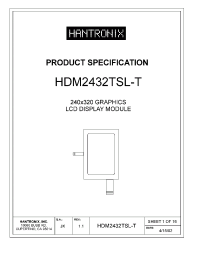 HDM2432TSL-T Datasheet