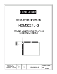 HDM3224L-G Datasheet