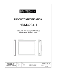 HDM3224-1 Datasheet