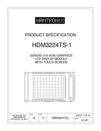HDM3224TS-1 Datasheet