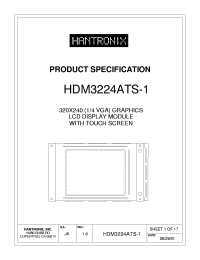 HDM3224ATS-1 Datasheet