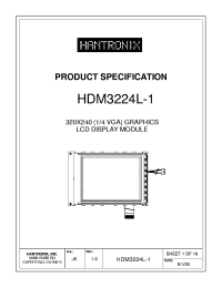 HDM3224L-1 Datasheet