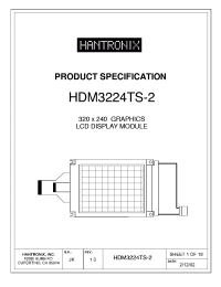 HDM3224TS-2 Datasheet