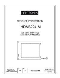 HDM3224-M Datasheet