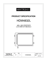HDM4832L Datasheet