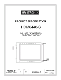 HDM6448-S Datasheet