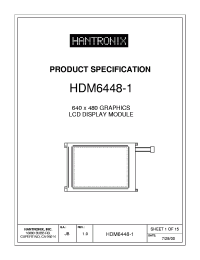 HDM6448-1 Datasheet