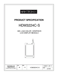 HDM3224C-S Datasheet