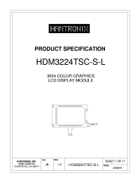 HDM3224TSC-S-L Datasheet