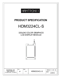 HDM3224CL-S Datasheet