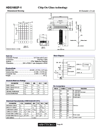 HDG1602F-1 Datasheet