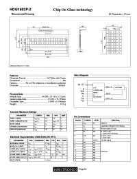 HDG1602P-2 Datasheet