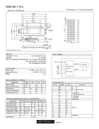 HDM08111H-L Datasheet