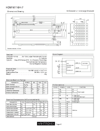 HDM16116H-7 Datasheet