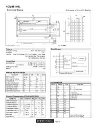 HDM16116L Datasheet