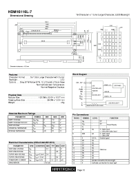 HDM16116L-7 Datasheet