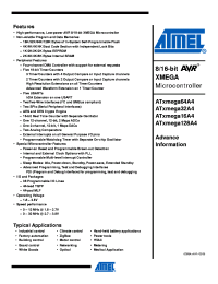 ATxmega64A4 Datasheet