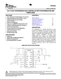 TPS40195PWR Datasheet