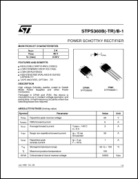 STPS360B-1 Datasheet