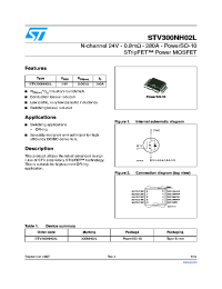 STV300NH02L Datasheet