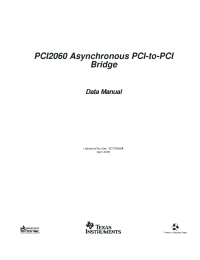 PCI2060GHK Datasheet