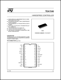 TEA7540FP Datasheet