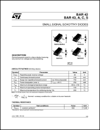 BAR43S Datasheet