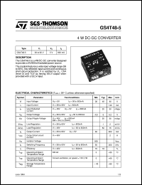 GS4T48-5 Datasheet