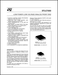 STLC7550 Datasheet