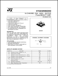 STGE50NB60HD Datasheet